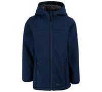 Trespass Childrens/Kids Kristen Soft Shell Jacket - Navy - 7-8 Years - Navy - 96% Polyester/4% Elastane