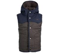 Trespass Childrens/Kids Obtain Reversible Gilet - Dark Grey Marl - 5-6 Years - Dark Grey Marl - 100% Polyamide PU coating