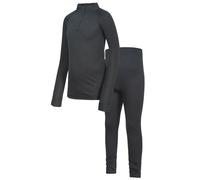 Trespass Childrens/Kids Unite360 Thermal Base Layers Set7-8 Years Black TP6816