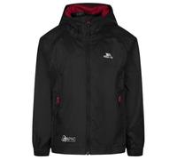 Trespass Children's Qikpac Jacket, Black/Red, 3/4 Years