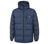 Trespass Clip, Navy, XXS, Warm Padded Waterproof Jacket with Removable Hood for Men, XX-Small / 2X-Small / 2XS, Blue