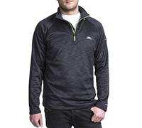 Trespass Collins, Black Marl, XXL, Warm Fleece 200gsm for Men, XX-Large / 2X-Large / 2XL, Black