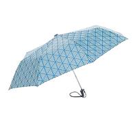 Trespass Compact Umbrella Printed Blue Chevron Print One Size