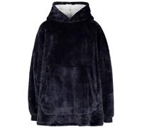 Trespass Cosiness Oversized Hoodie Blanket In Navy Navy One Size