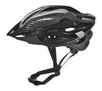 Trespass Crankster Cycling Helmet in Jet Black | Size: S/M Trespass Jet Black S/M