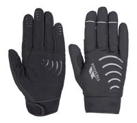 Trespass Crossover Men Women Active Waterproof Reflective Running Cycling Gloves