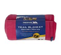 Trespass Cuddle blanket-charcoal, 100 x 140 cm, Unisex adult, Cuddle, Pink (cer)
