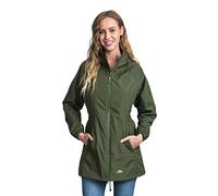 Trespass Daytrip Womens Lightweight Waterproof Jacket Moss in Size - 16