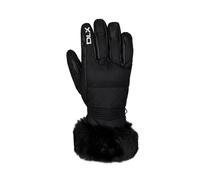 (M, Black) Trespass Womens/Ladies Dirin Leather Ski Gloves