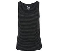 Trespass DLX Mariella, Black Marl, XXL, Antibacterial Gilet, 100% Merino Wool for Women, XX-Large / 2X-Large / 2XL, Black