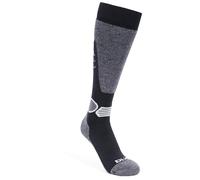 Trespass DLX Unisex Ski Socks Anselm - Comfort Fit, Ribbed Cuff, Merino Wool Blend, Ankle & Arch Support, Extra Cushioning, 55% Polyamide, 21% Acrylic, 20% Merino Wool, 3% Elastodiene, 1% Elastan