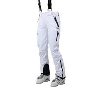 Trespass DLX Womens Ski Trousers Water Repellent Down Touch Salopettes Marisol II White