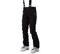 Trespass DLX Womens Ski Trousers Water Repellent Down Touch Salopettes Marisol II Black