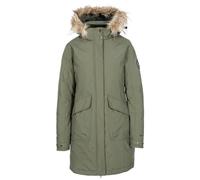 Trespass DLX Womens Waterproof Down Parka Jacket Bettany Basil in Size - 16