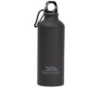 Trespass Drinking Bottle Sup - 500ml Capacity, Carabiner Clip, Cold Liquid Suitable, Hardwearing Stainless Steel, Outdoor Camping Hiking Walking Water Bottle