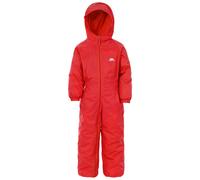Trespass Dripdrop Padded Waterproof Rain Suit in Red | Size: 7-8 Years Trespass Red 7-8 Years