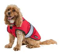 Trespass Duke Weatherproof Dog Jacket With Removable Inner Fleece - Red - Red - XXS