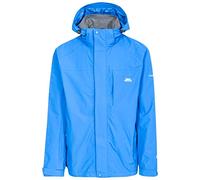 Trespass Edwards II, Blue, XXS, Waterproof Jacket with Concealed Hood for Men, XX-Small / 2X-Small / 2XS, Blue