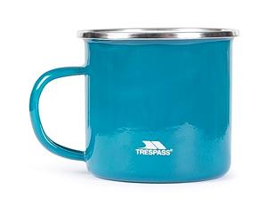 Trespass Enamel Stainless Steel Camping Travel Mug Compact 450ML Rosen