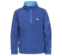 Trespass Etto Boys Half Zip Outdoor Fleece Lightweight Warm Jumper Pullover Blue