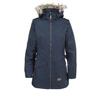 Trespass Everyday, Navy, M, Waterproof Jacket with Removable Hood for Women, Medium, Blue