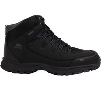 Trespass Finley Mid Waterproof Mens Walking Boots Black Shoes Offroad Hiking