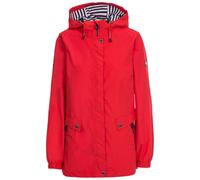 Trespass Flourish Waterproof Jacket In Red Red L