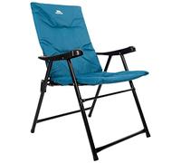 Trespass Folding Deck Chair Padded Camping Garden Fishing Steel Frame Foam Padded Seat Folding Chair Garden Chair 93x60x60cm Paddy