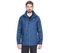 (XXL, Navy Tone) Trespass Mens Waterproof Jacket Hooded Fraser II