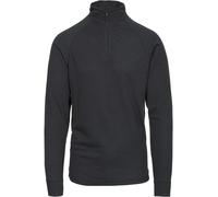 Trespass Funktionsunterwäsche Wise360 - Adults 1/2 Zip Baselayer Top Black