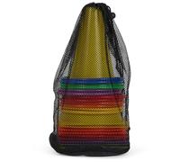 Trespass Game Set - 12 Cones (23.5cm Height, 13.5cm Base), 12 Rings (12cm Inner Diameter), PP Material, Includes Mesh Drawstring Bag