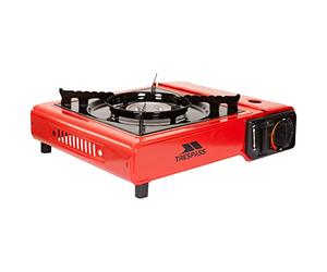 Trespass Gas Camping Stove Red One Size