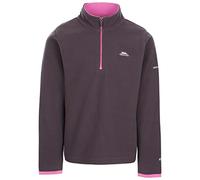 Trespass Sybil Kids Half Zip Fleece Grey 7-8