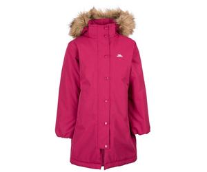 Trespass Girl's Astound TP50 Waterproof Jacket in Dark Pink | Size: 2-3 Years Trespass Dark Pink 2-3 Years