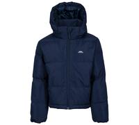 Trespass Girls Casual Cropped Jacket Hooded Elastic Cuff Zipped Pockets Missie