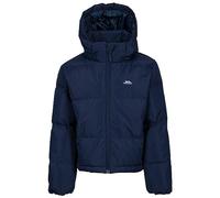Trespass Girls Casual Cropped Jacket Hooded Elastic Cuff Zipped Pockets Missie