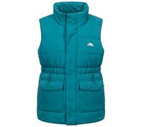 Trespass Girls Casual Gilet Casster - Quilted, Fold Away Hood, 2 Patch Pockets, Full Elastic Waist, Woven Shell, 100% Polyester Lining & Filling