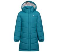 Trespass Girls Jacket Ellster - Quilted, Detachable Hood, 2 Pockets, Elasticated Cuffs, Woven Shell, 100% Polyester Lining & Filling