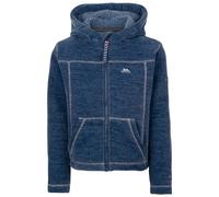 Trespass Girls Cossie Fleece Jacket - Denim Blue - 5-6 Years - Denim Blue - 100% Polyester