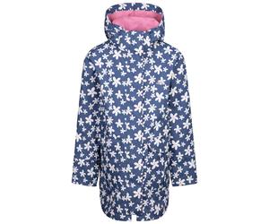 Trespass Girls Detachable Hood Unpadded Rain Jacket - Primdrop