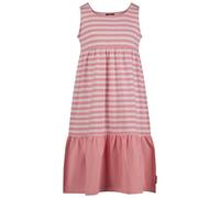 Trespass Girls Dress Keoni - Flared Hem, Knitted, 95% Cotton, 5% Elastane Baby Pink