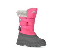 Trespass Girls Snow Boots Stroma II – Waterproof, Insulated, Fur – Grey