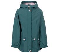 Trespass Girl's Flourish TP75 Waterproof Jacket in Lime | Size: 7-8 Years Trespass Lime 7-8 Years
