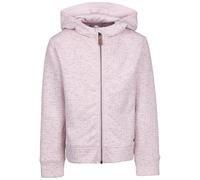 Trespass Girls Full Front Zip Jersey Lined Hoodie 2 Pockets - Winnie Pale Pink