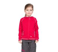 Trespass Girl's Goodness Full Zip Hooded Fleece Jacket in Raspberry | Size: 2-3 Years Trespass Raspberry 2-3 Years
