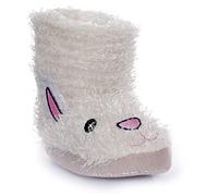 Trespass, Girls' HOPPITY Slippers, 26/27, Parchment