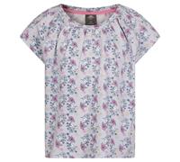 Trespass Girl's Josey Flowers Top in Light Grey | Size: 5-6 Years Trespass Light Grey 5-6 Years