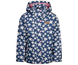 Trespass Girls Printed Waterproof Jacket TP50 Drippy Bluetone 11/12