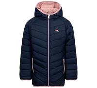 Trespass Girls Quilted Casual Jacket Valard - Quilted, Water-Resistant, Wind Resistant, Grown-On Hood, Binding at Hood Cuff and Hem, 2 Zip Pockets, Woven Shell, 100% Polyester Lining and Filling