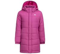 Trespass Girls Quilted Jacket Sellster - Detachable Hood, 2 Pockets, Elastic Cuffs, 100% Polyester, Trendy Look
